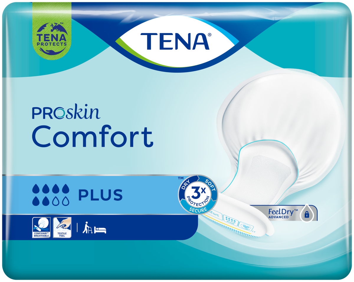 Vorlage TENA ProSkin Comfort Plus, Verpackung