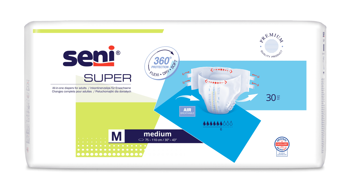 Inkontinenzhosen Super Seni Medium, Packung