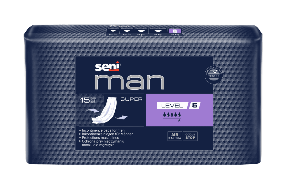 Inkontinenzeinlagen Seni Man Super Level 5, Packung