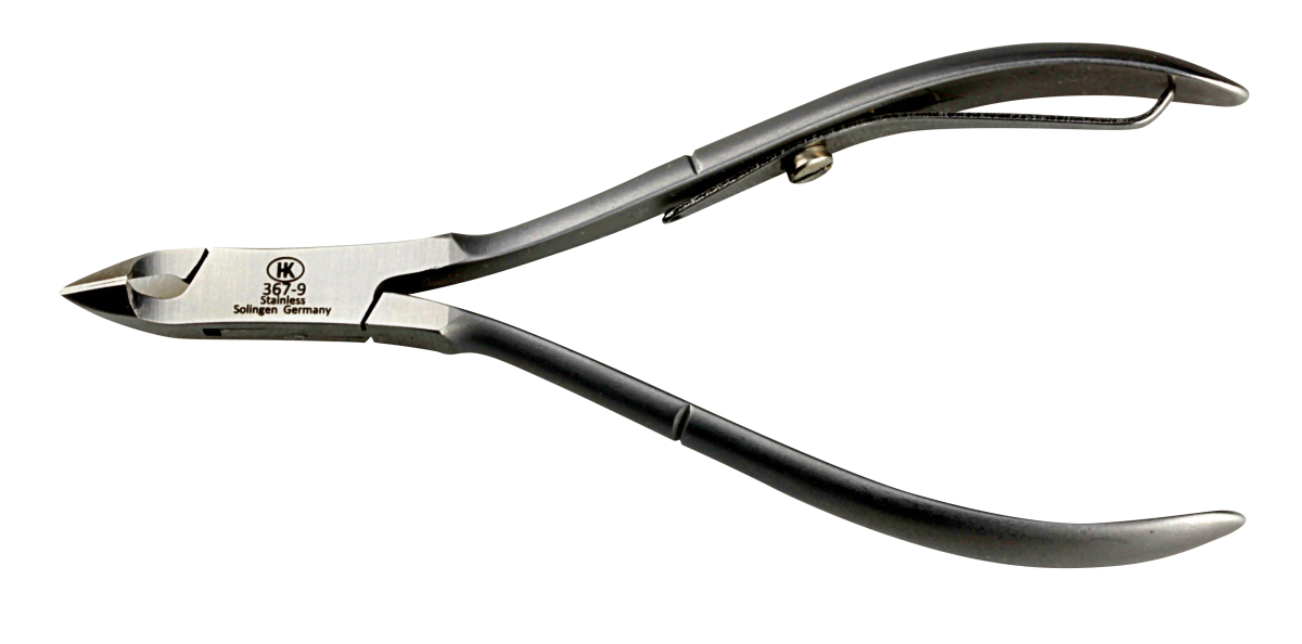 Hautzange 10,5 cm mit Doppelfeder