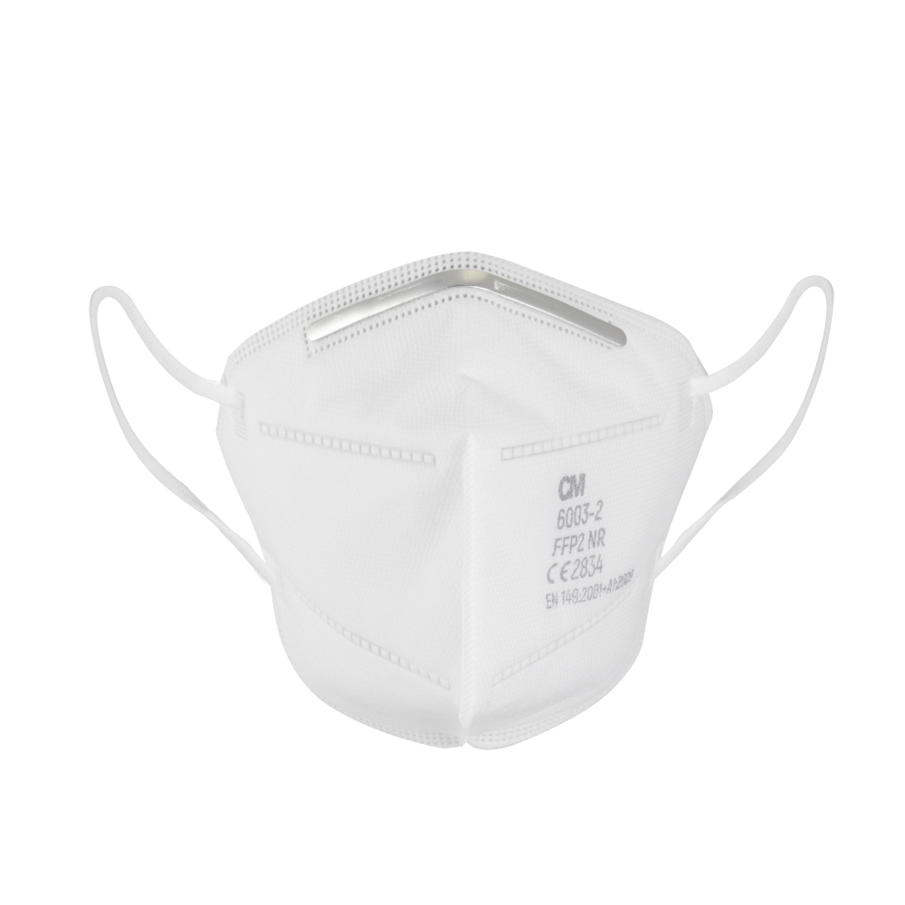 Frontalansicht der Atemschutzmaske FFP2