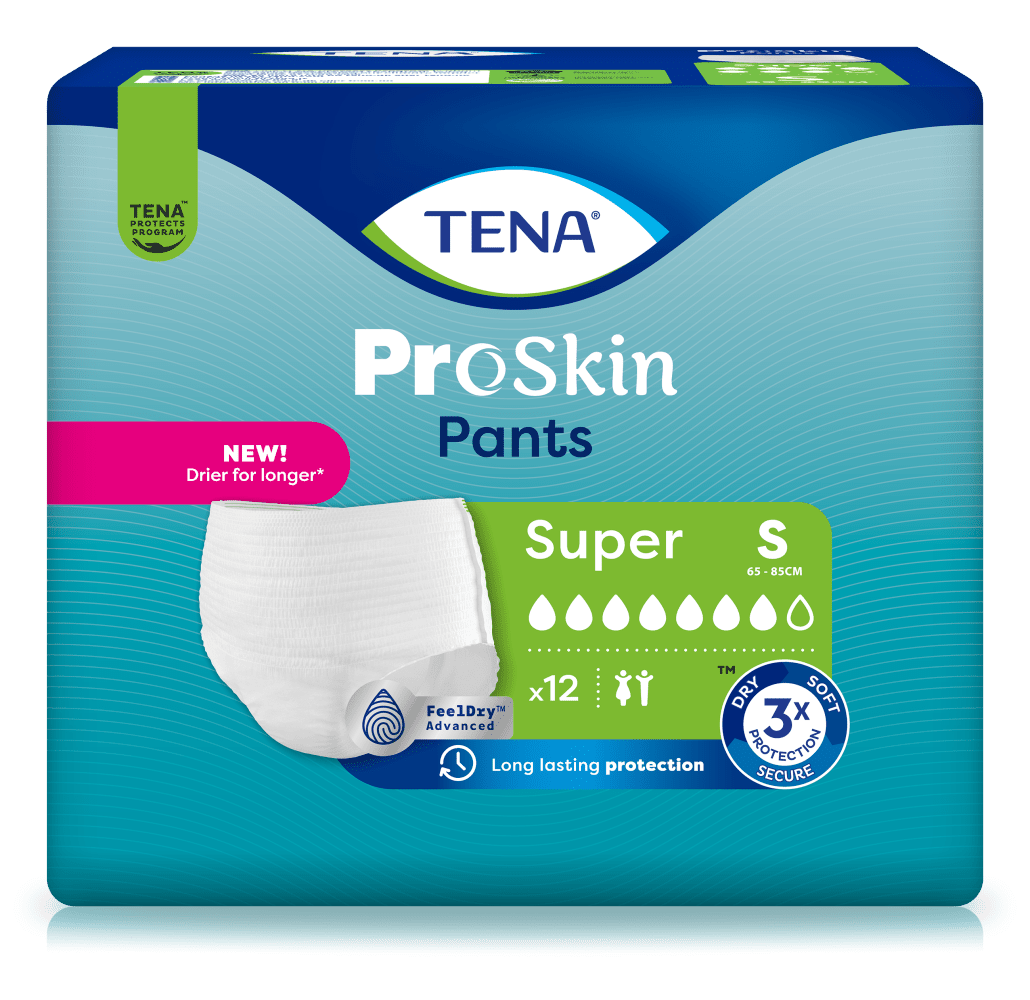 TENA Pants PROskin Super S, Verpackung