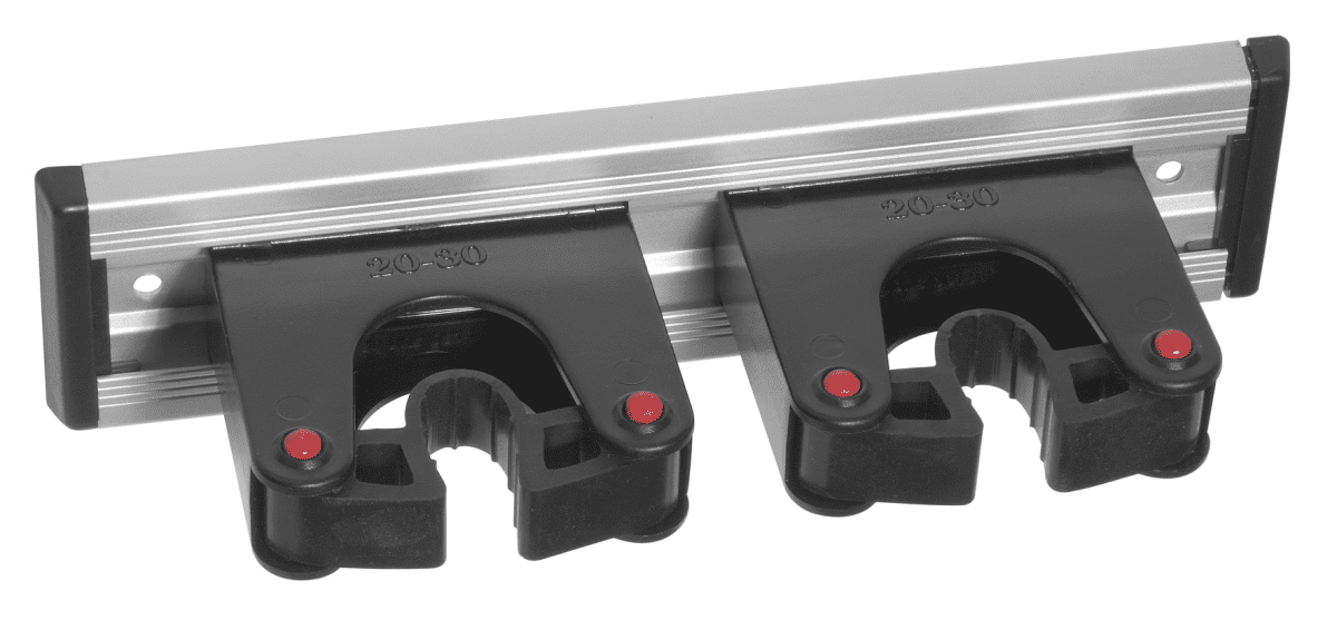 Toolflexhalter-Set, 2 Halter 20-30mm inklusive Montageschiene