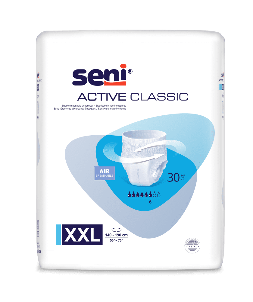 Inkontinenzslip Seni Active Classic XXL, Hüfte 140-190 cm