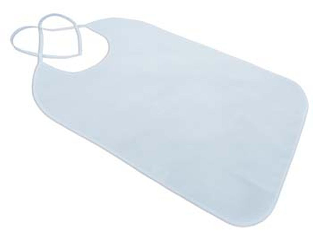 Lätzchen zum Binden, mit Auffangtasche Maße 60 x 42 cm