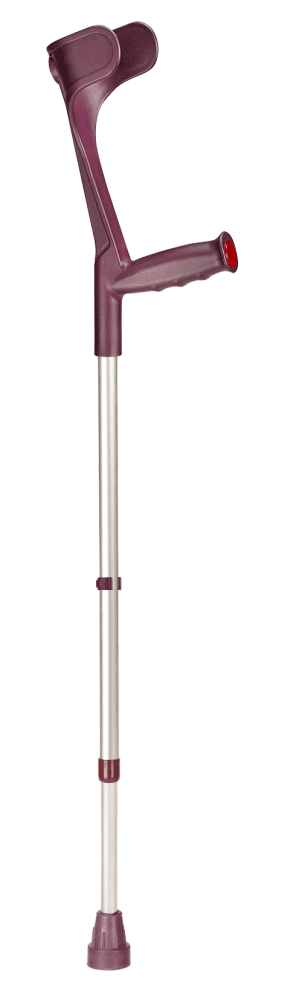 Unterarmgehstütze KLASSIKER 220 mit Ergo- Softgriff, aubergine