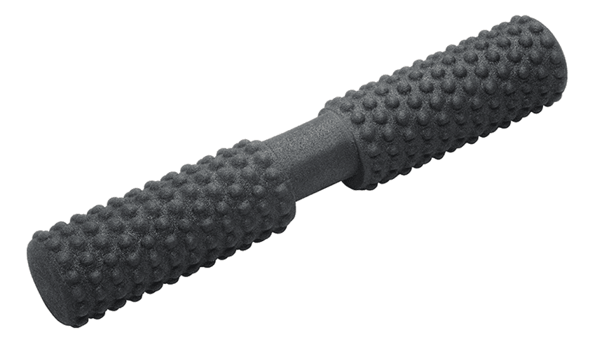 Massagerolle Matrix 43 x 6 cm mit Übungsanleitung, anthrazit