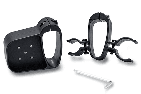 Stockhalter Klassik für Rollatoren ROUTER/ ATHLON/SERVER, schwarz