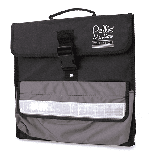 Rollstuhltasche Rolli-bag schwarz-grau