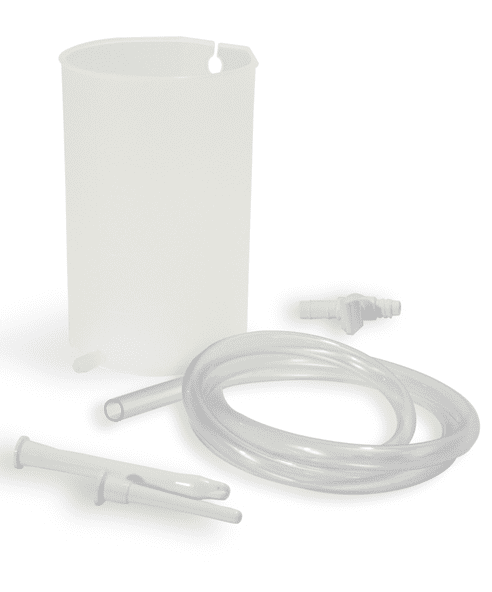 Irrigator komplett, aus Kunststoff 1 Liter