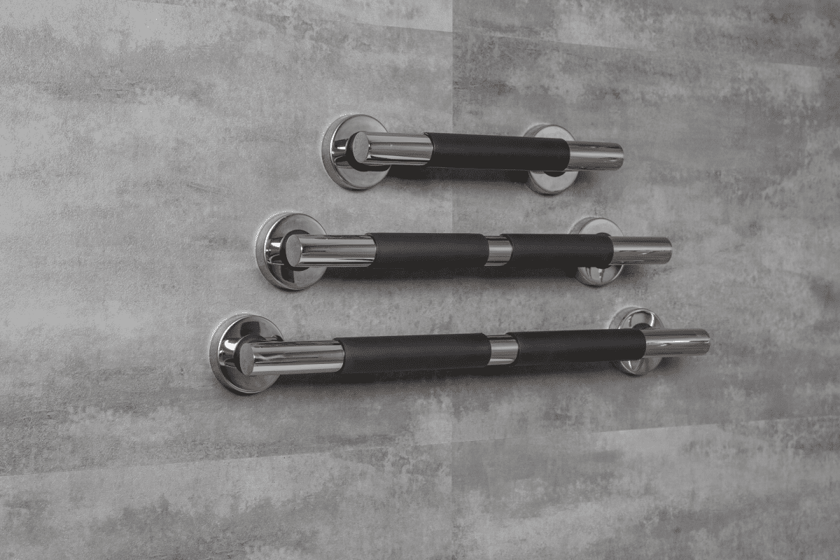 Haltegriff varinox chrom/schwarz