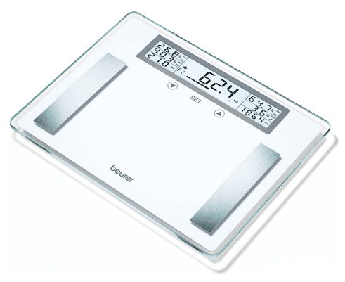 Glas-Diagnosewaage BG 51 XXL silber-transparent