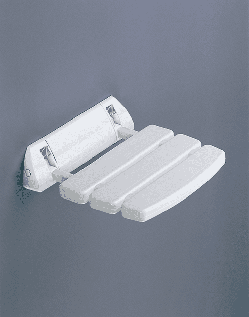 Duschklappsitz NEW SIESTA weiß