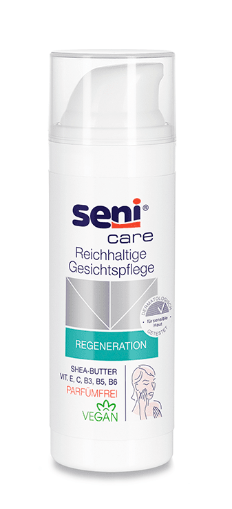 Seni Care reichhaltige Gesichtspflege parfümfrei 50ml