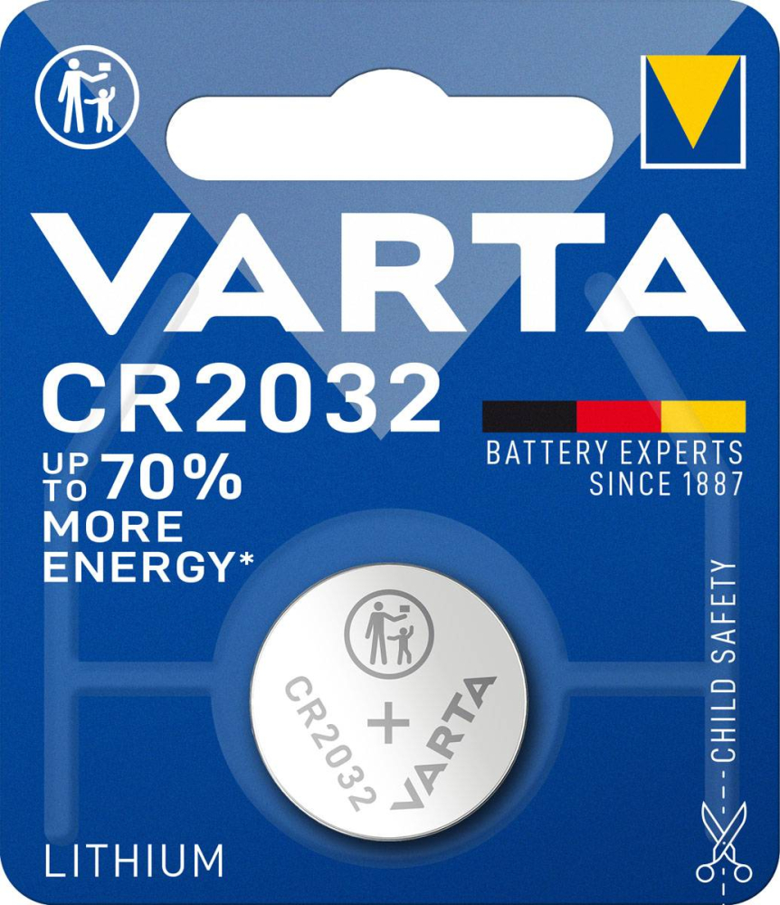 Varta CR2032 Lithium 3V Knopfzelle