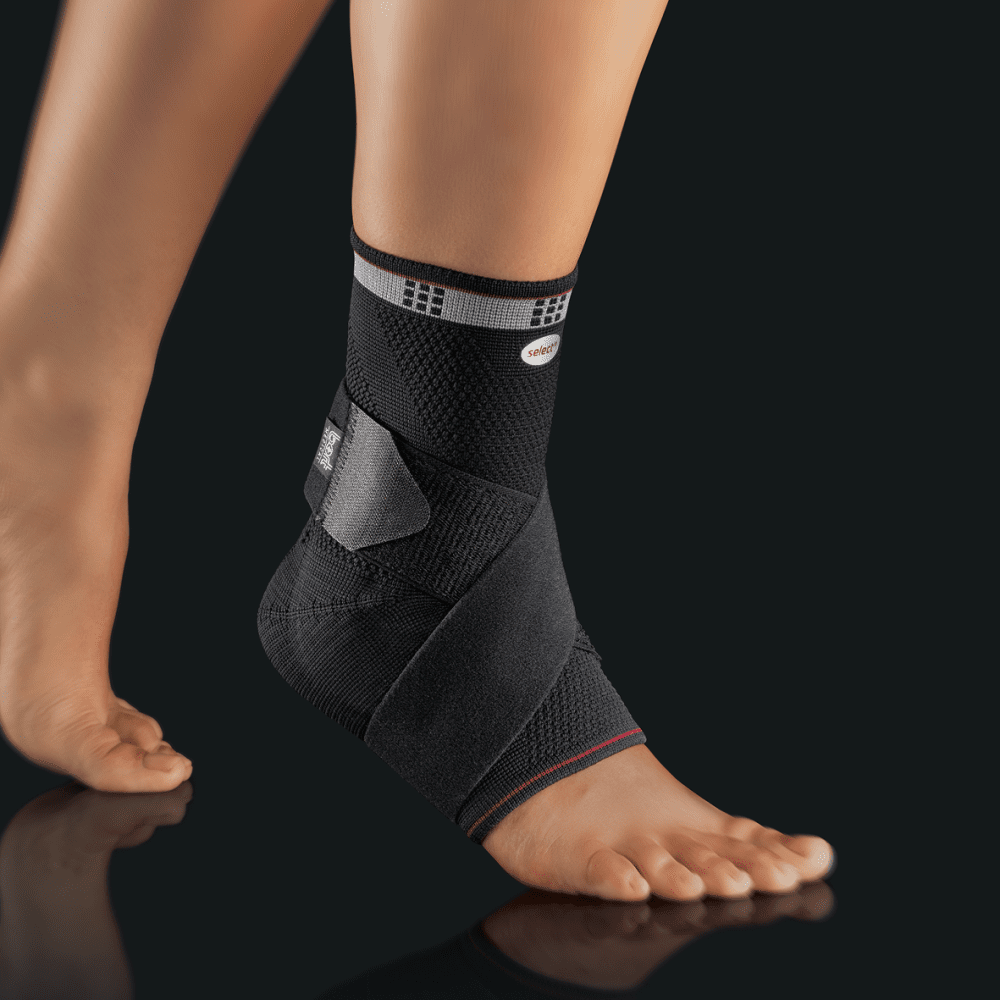 Sprunggelenkbandage Bort select TaloStabil Plus, schwarz