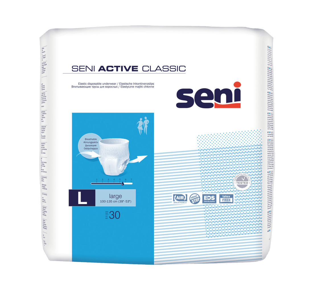 Seni Active Classic L, Packung