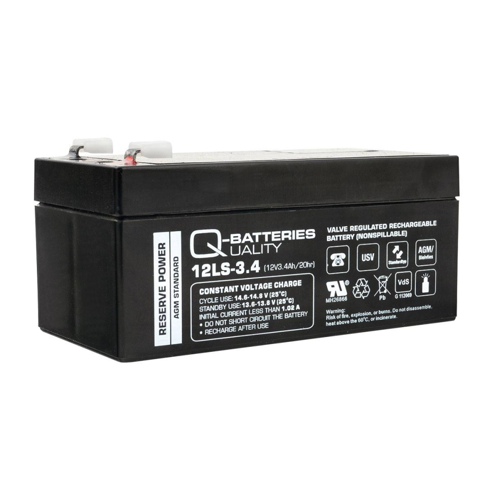 Quality-Batteries 12LS-3.4 VdS 12V/3,4Ah