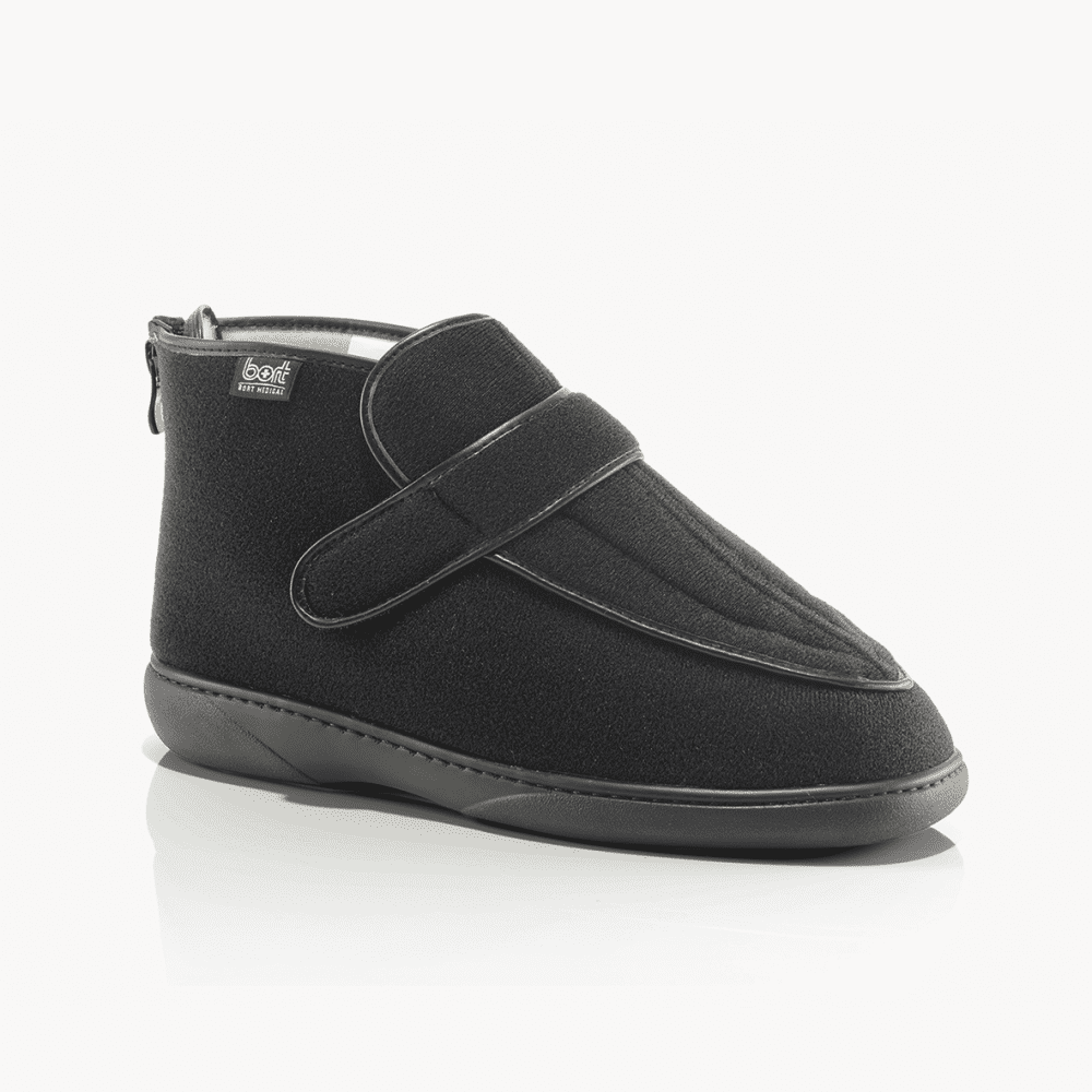 Bort Verbandschuh Comfort, schwarz, geschlossen