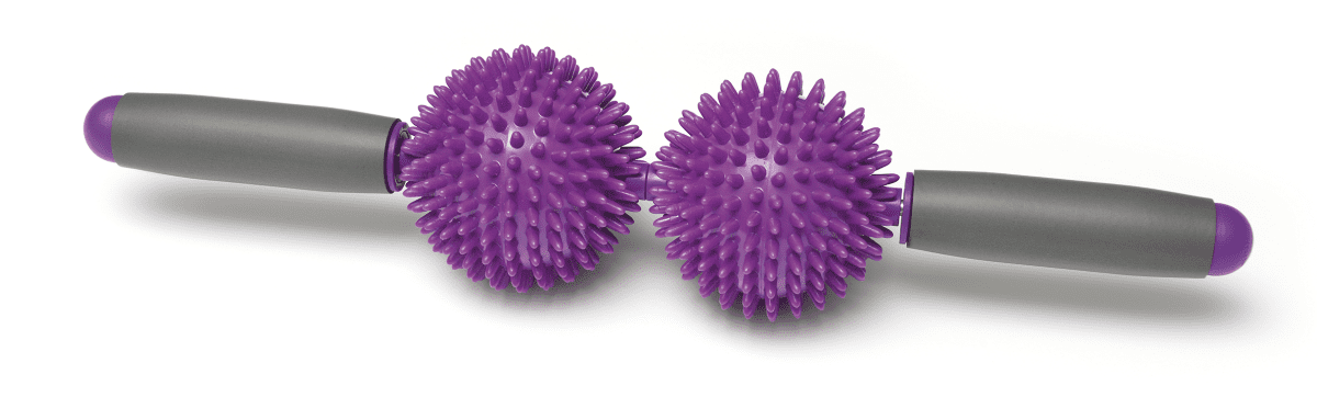Massagegerät Spiky Twin Roller, lilac