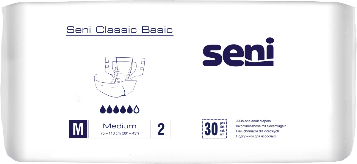 Seni CLASSIC BASIC M Inkontinenzhosen, Packung