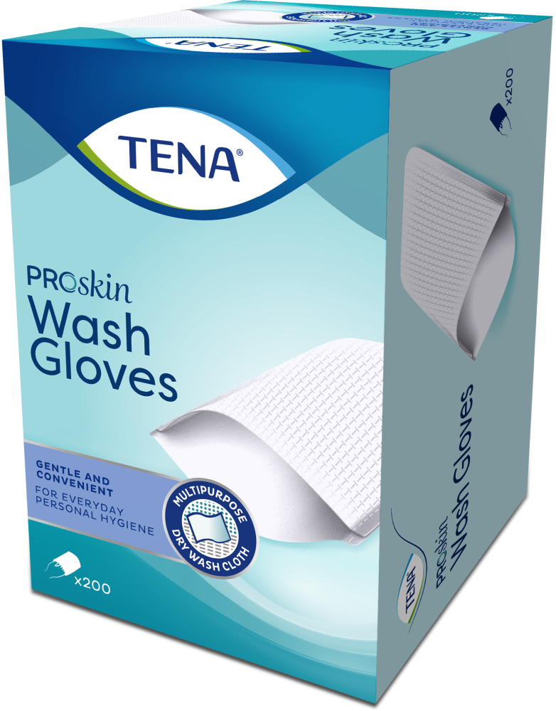TENA Wash Glove Waschhandschuhe, Verpackung
