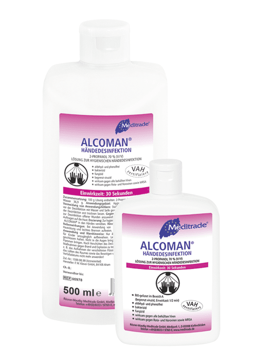 Hände-Desinfektionsmittel ALCOMAN