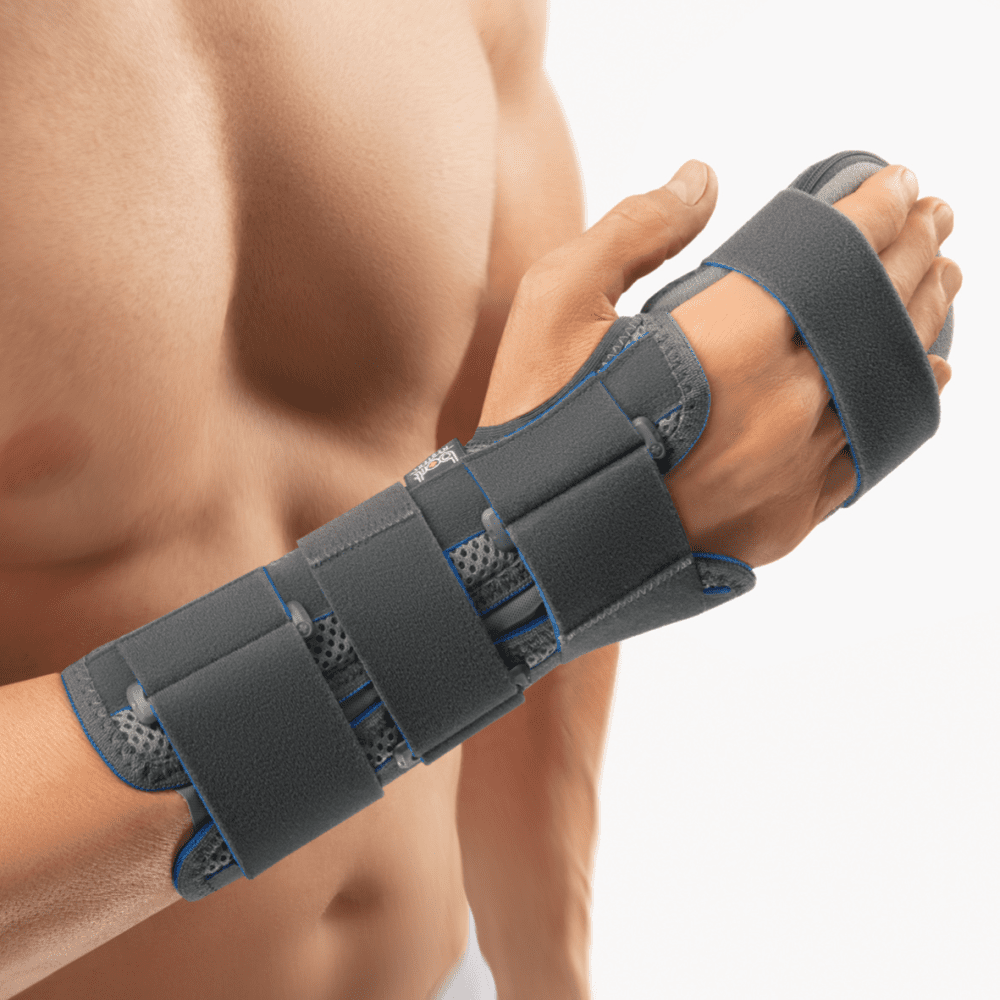 Bort Fingergelenkstütze, grau
