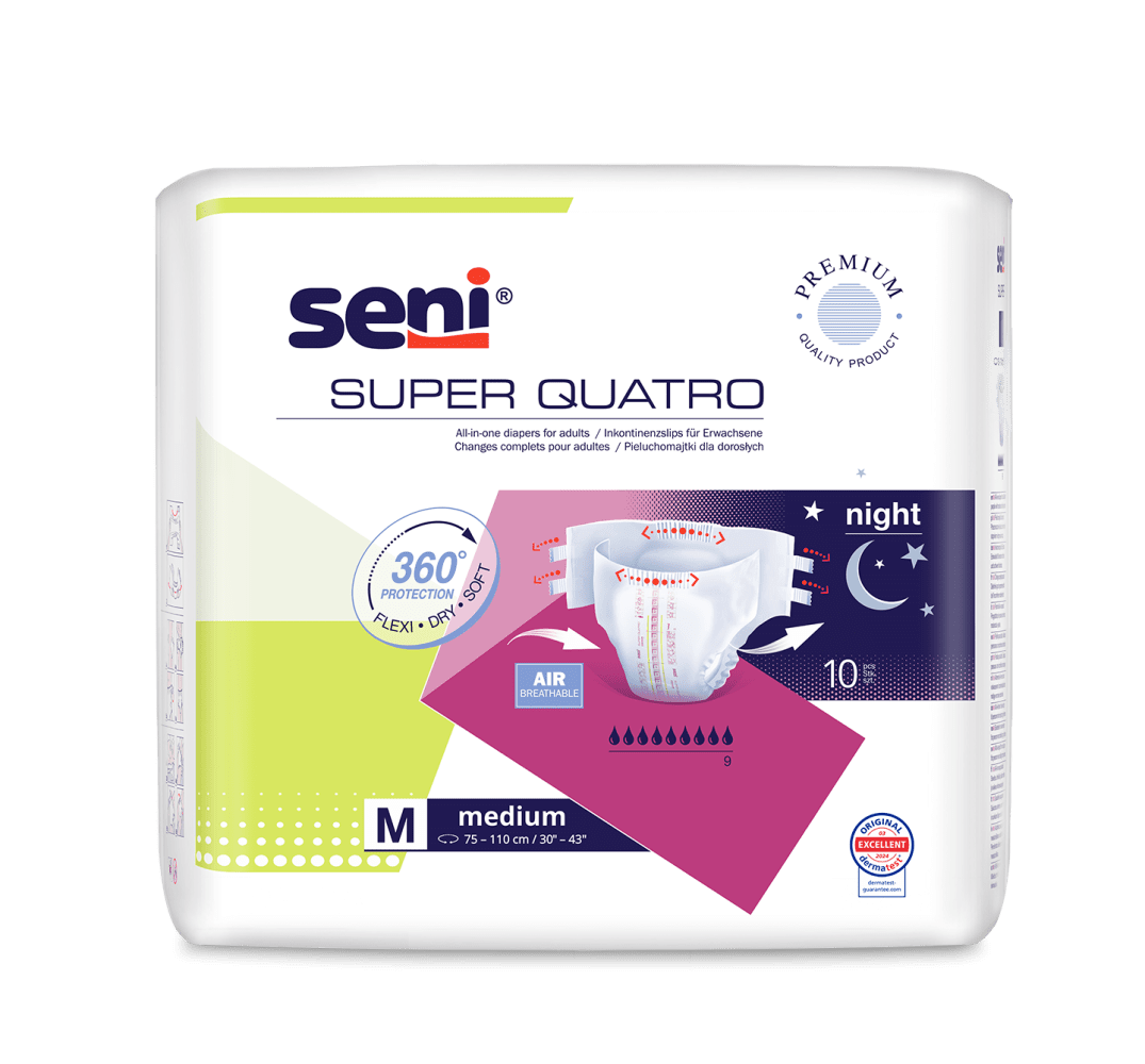 Inkontinenzhosen Seni Super Quatro Medium