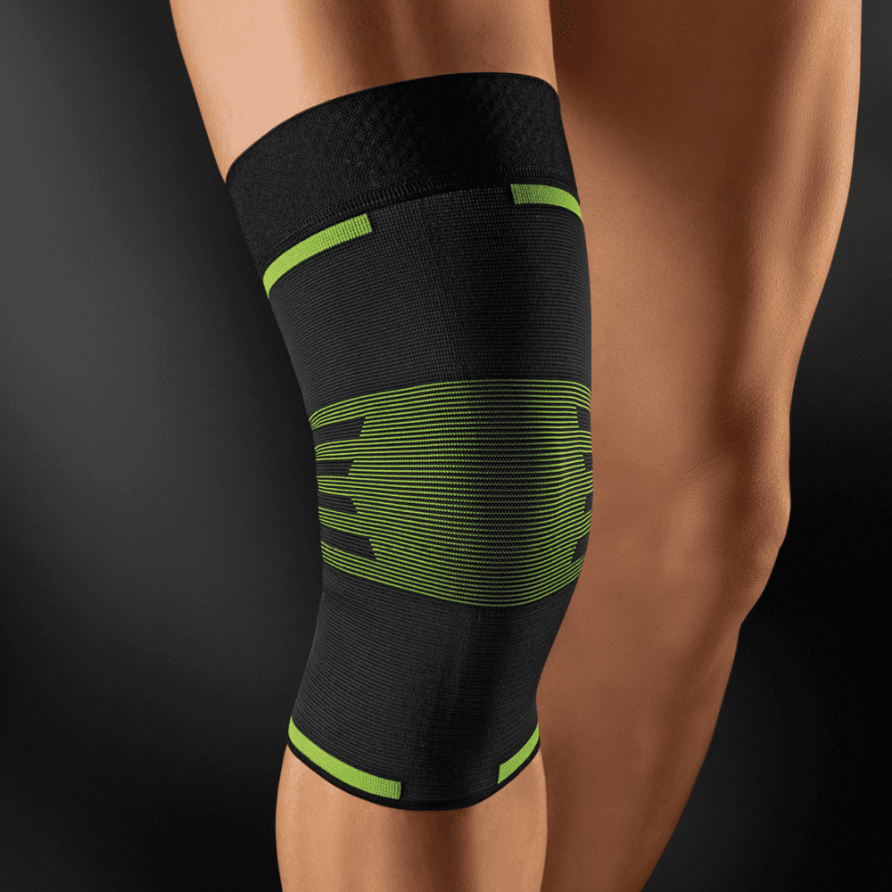 Bort Kniebandage ActiveColor Sport schwarz-grün