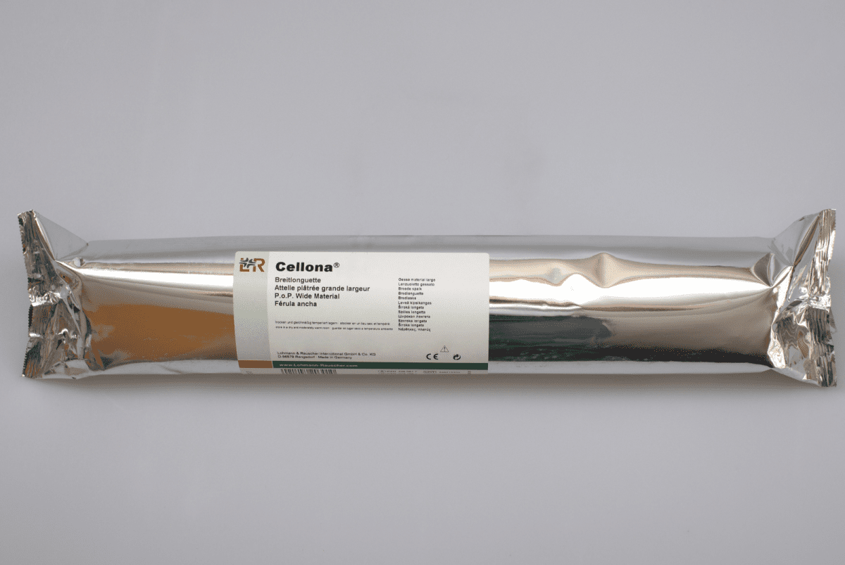 Breitlonguetten Cellona 5 m x 40 cm, Verpackung