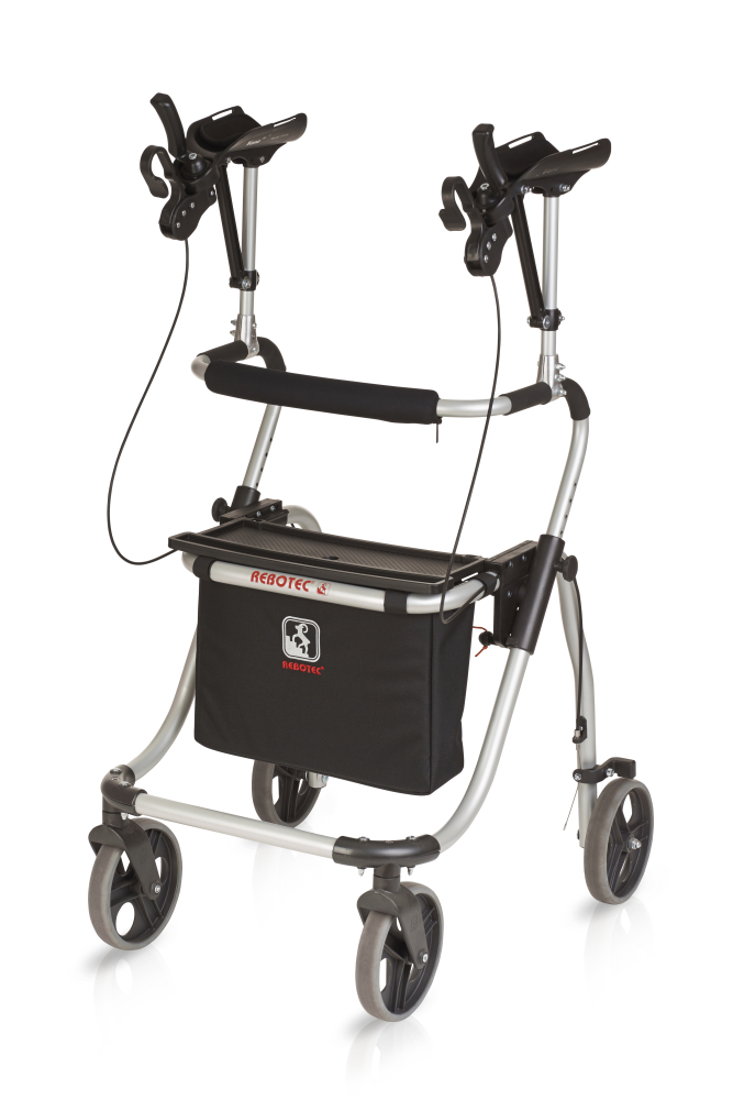 Rollator POLO YANO mit Unterarmauflage, silber