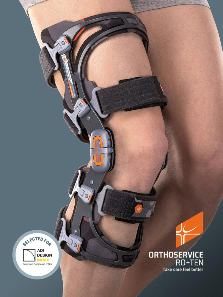 Knieorthese Pluspoint Fast dunkelgrau