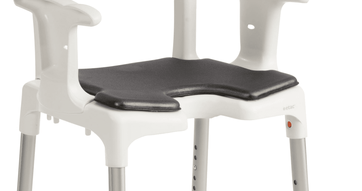 Softsitz für Duschstuhl Swift grau