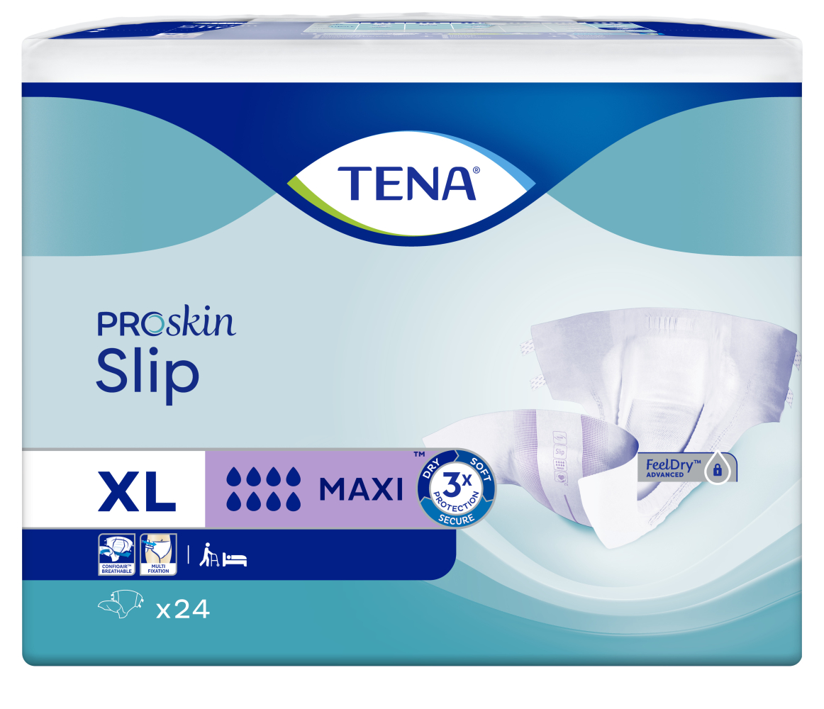 Windelhose TENA Slip Maxi XL, Verpackung