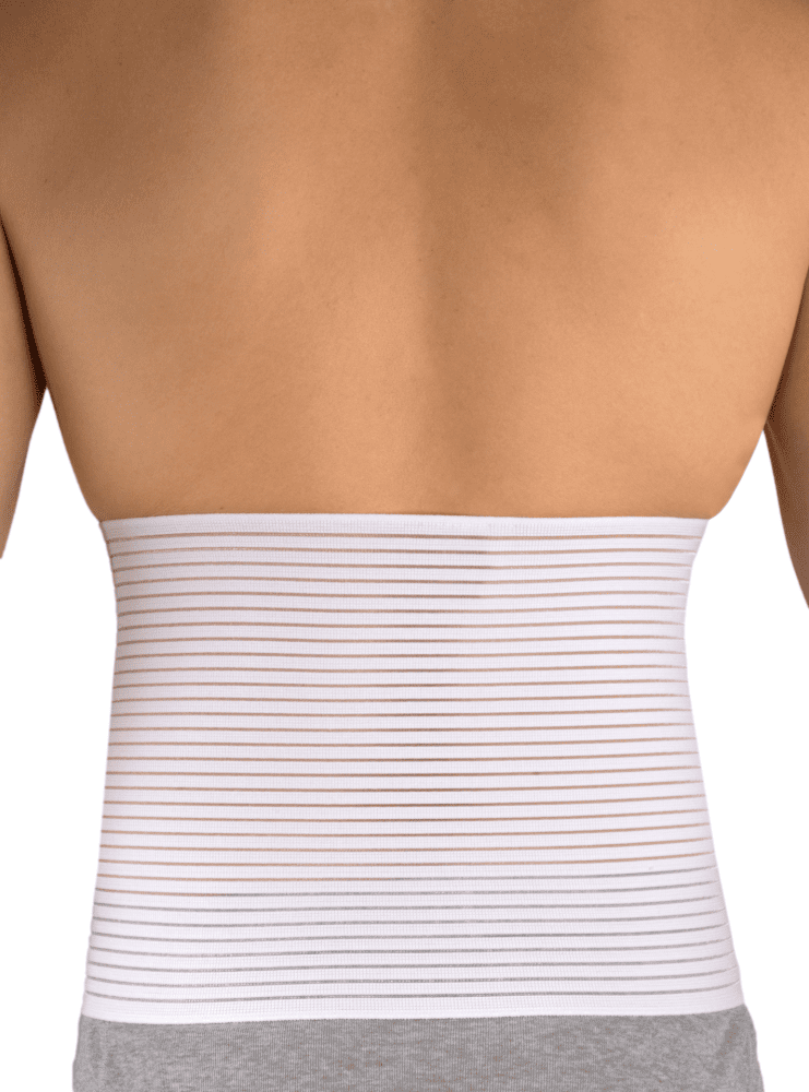 Abdominalbandage weiß