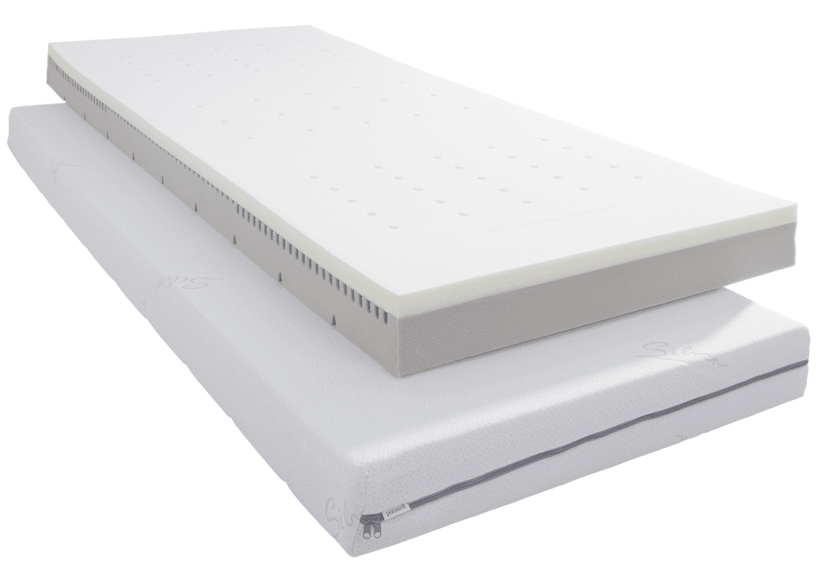 silverdorm bzw. silverrelax Matratze mit Silverline-Bezug