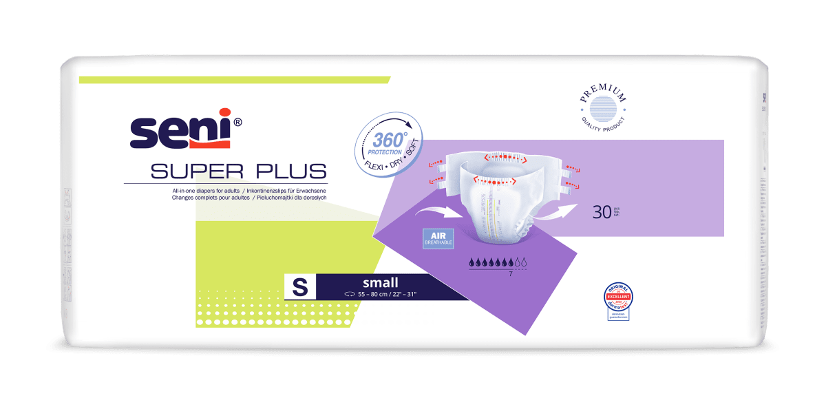 Inkontinenzhosen Super Seni Plus Small, Packung