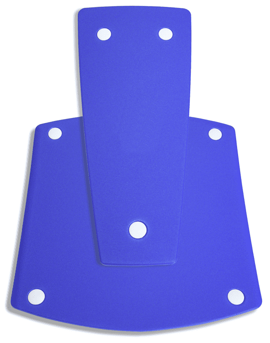 Bezug-Set Standard für Badewannenlifter KANJO blau