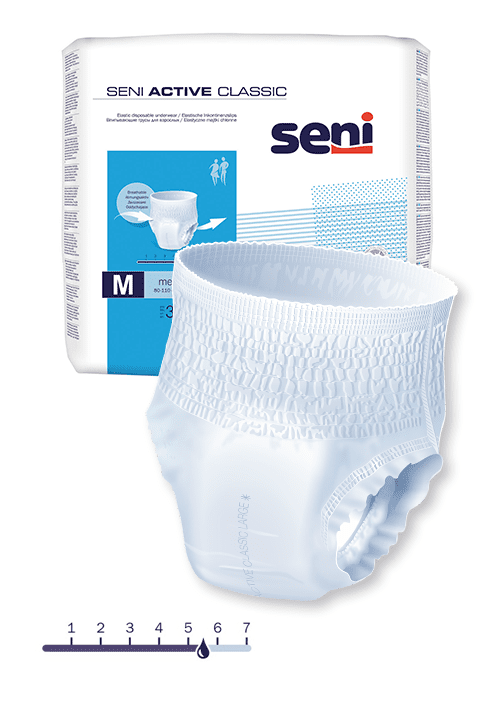 Seni Active Classic XL, Hüfte 120-160 cm (1 Karton 3 x 30 Stück)