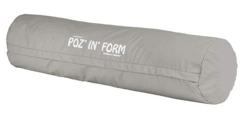 Poz’In’Form Zylinderkissen 75 x 18 cm, grau