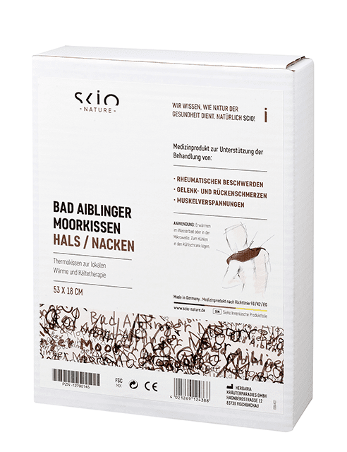 Scio Bad Aiblinger Moorkissen Hals/Nacken 53x18cm