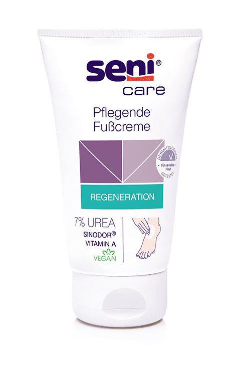 Seni Care pflegende Fußcreme mit 7% Urea 100ml