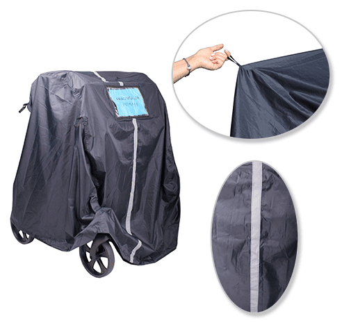 Rollator-Garage ROLKO rainPRO blau