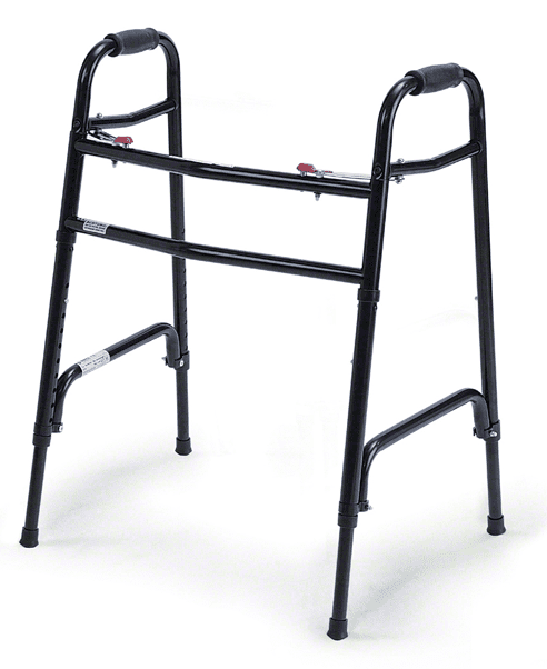 Gehbock XXL bis 325kg faltbar, schwarz