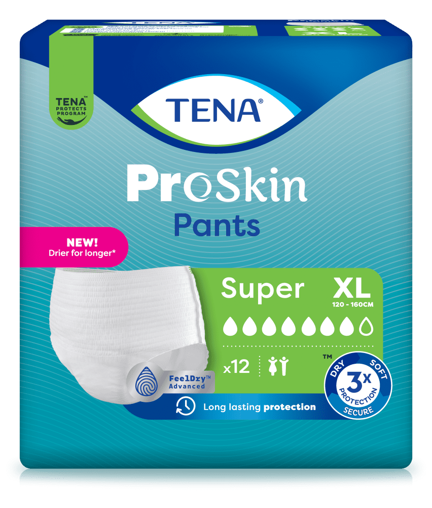 TENA Pants PROskin Super XL, Verpackung