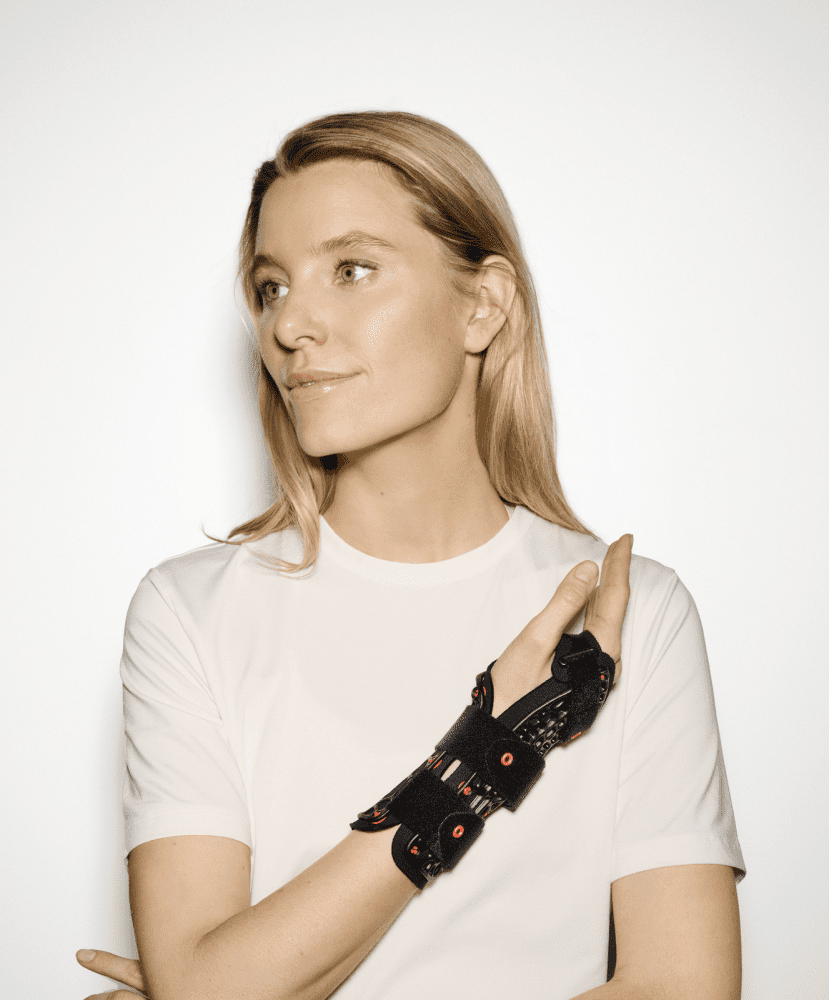 Handgelenkorthese Manu-Cast Organic FX schwarz