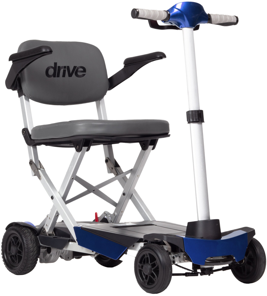 Scooter Manual Fold+ 6km/h, blau