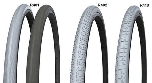 PU-Reifen 24x1(620x25)R401-20 grau