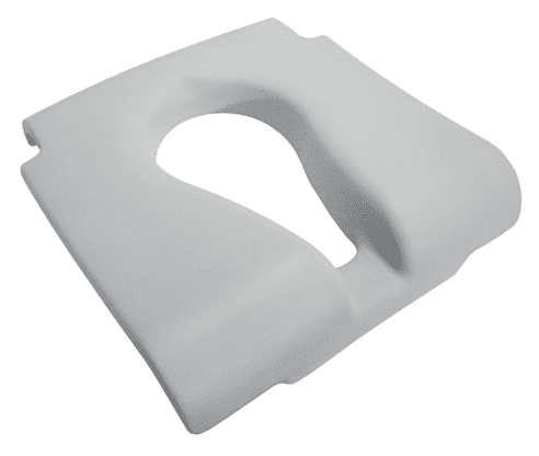 Softsitz für Dusch- und Toilettenrollstuhl AQUATEC OCEAN / OCEAN XL / OCEAN E-VIP grau